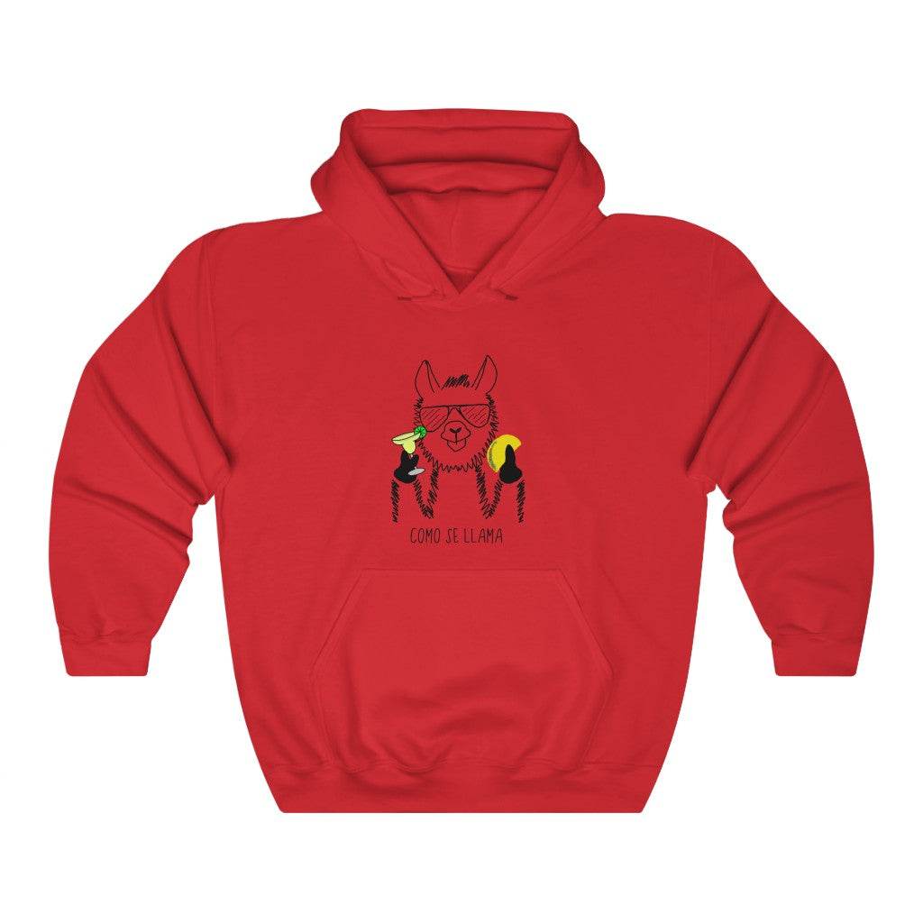 Coming Se Llama?! This funny hoodie sweatshirt put a fun and festive twist on the original Spanish saying. Show off your sense of humor and love for llamas with this funny hoodie. This llama rocking his taco, margarita, and cool sunglasses are the perfect gift for your Cinco de Mayo holiday, or just to wear around town!