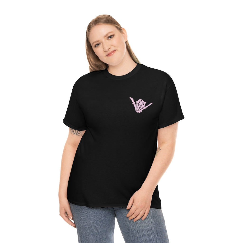 Hang Loose Skeleton Cotton T-shirt