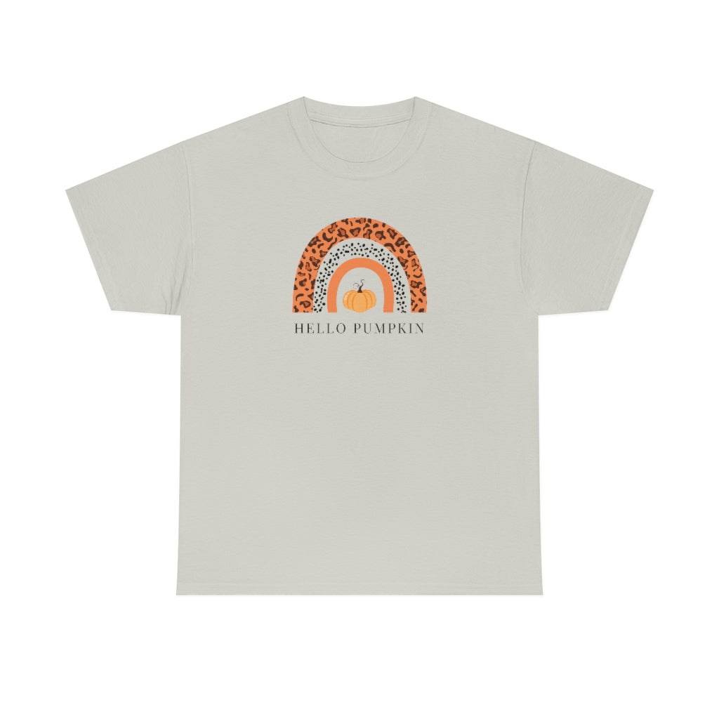 Hello Pumpkin Rainbow Cotton T-shirt
