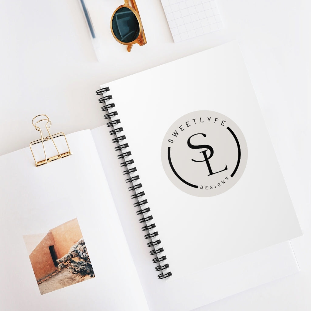 Welcome to the Sweet Lyfe, we are happy to see you here! This notebook features our exclusive Sweet Lyfe design. This journal is perfect for staying stylish while showing off your new favorite brand. This journal has 118 ruled line single pages for you to fill up!