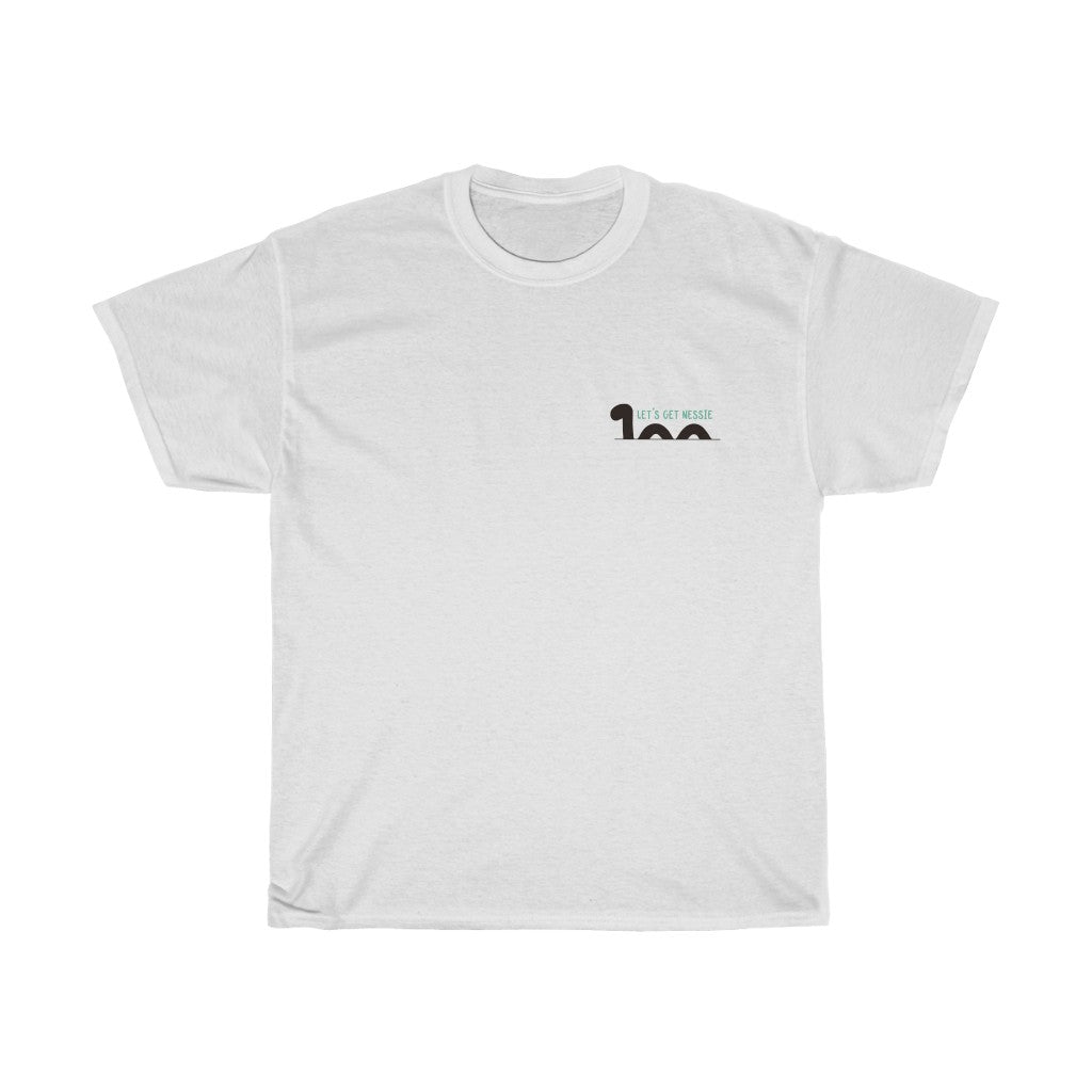 Let’s Get Nessie! This Loch Ness Monster inspired cotton t-shirt is perfect for those nights getting messy searching for the mysterious Nessie.