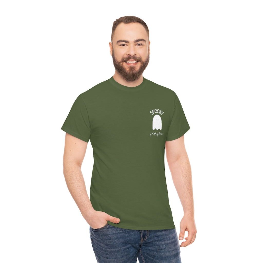 Spooky Season Ghost Cotton T-shirt