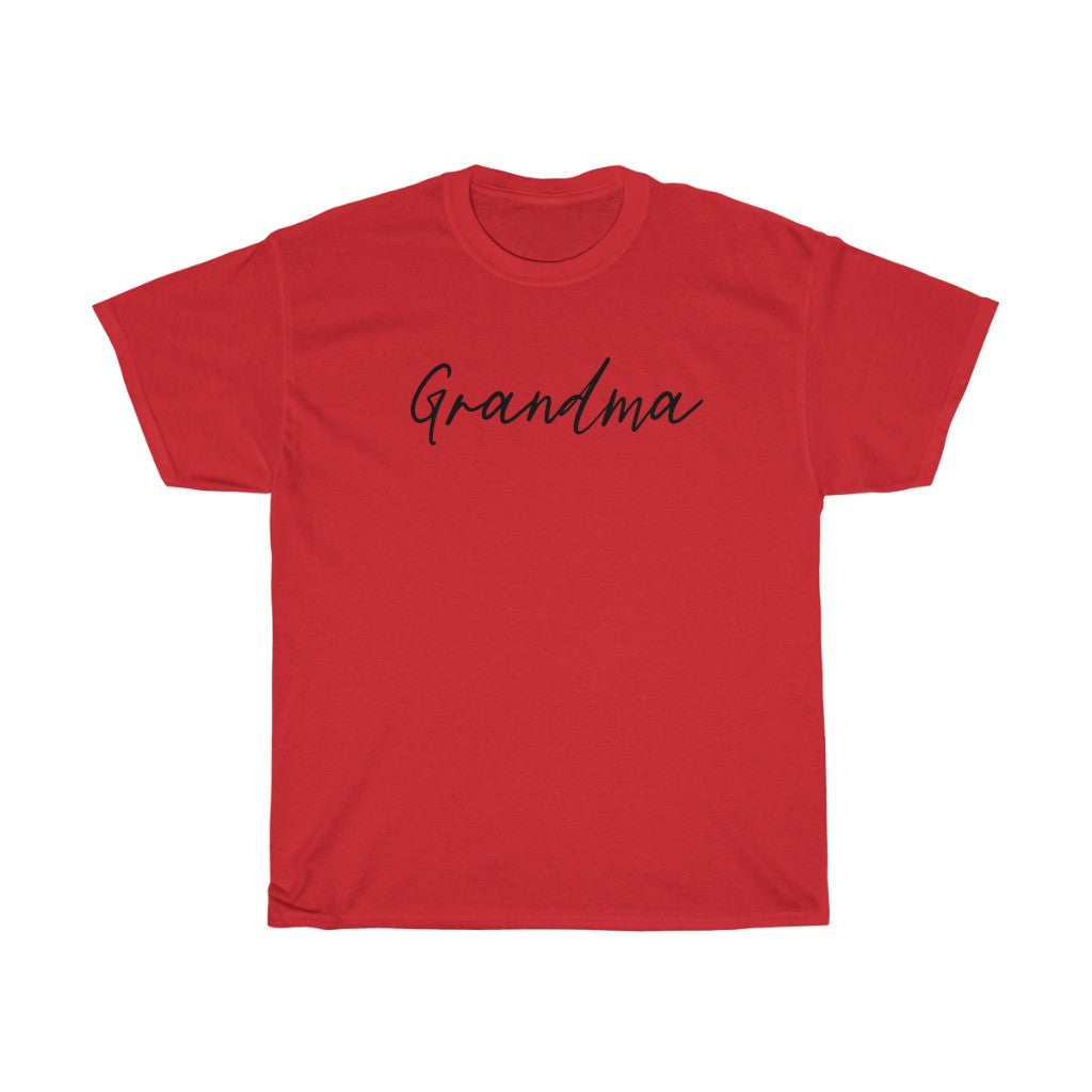 Grandma Script Cotton T-shirt