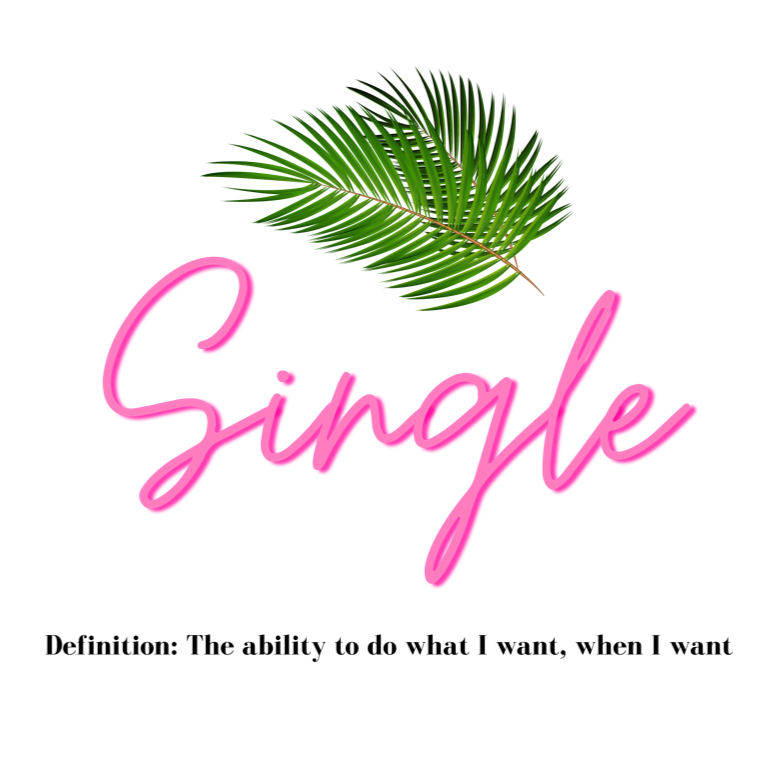 One of the best parts of being single is doing what you want, when you want. This trendy notebook features a palm leaf and the perfect definition of single. Giving off all the Beverly Hills vibes, you will get all the compliments left and right, and hey, you might get a few dates out of it too (wink, wink!) This journal has 118 ruled line single pages for you to fill up!