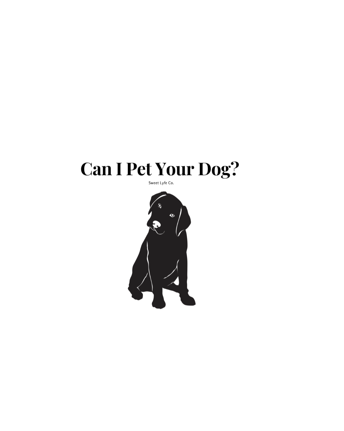 Every time you walk past a dog, your first thought is always “Can I Pet Your Dog?” This funny dog cotton t-shirt is perfect for all occasions and super cozy made with 100% cotton. So next time you walk past a cute pup, you won’t even have to say a word.