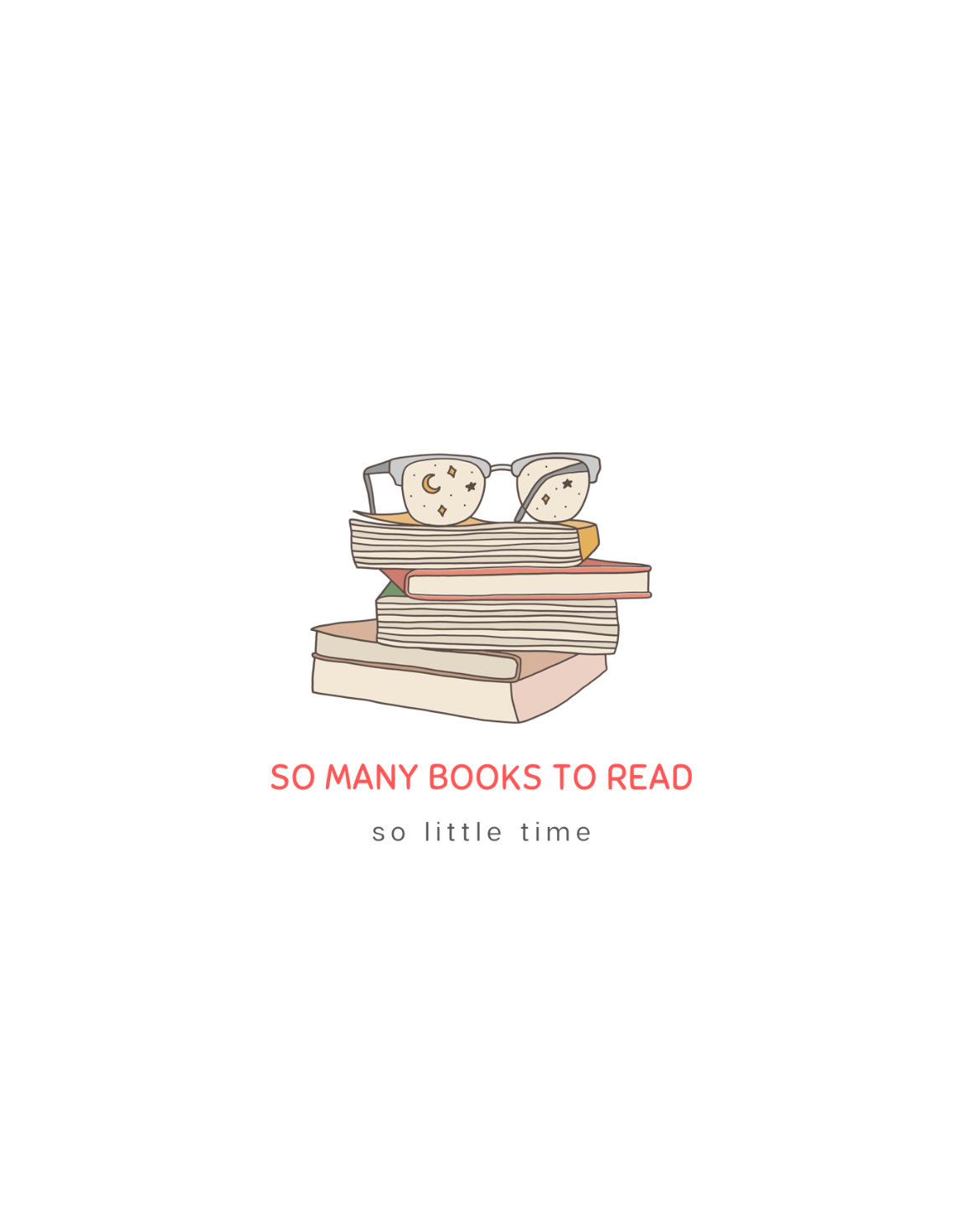 To all the book lovers out there, this hoodie is for you! Inspired by bookworms everywhere, this cotton t-shirt has a cute book design with the phrase “So Many Books To Read So Little Time”. Made with a super soft cotton, this stylish sweatshirt is great for snuggling up on the couch with a new book in hand. This is a great gift idea for your bookclub or anyone who is a reader.