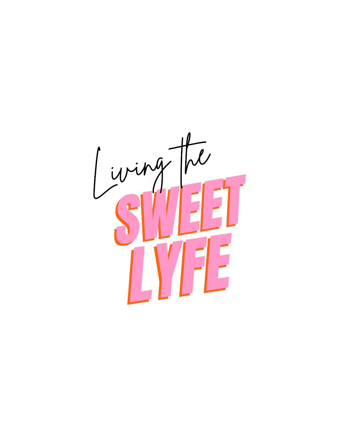 Living the sweet lyfe in a sunny state of mind. This crewneck sweatshirt gives off girly vibes. With light pink lettering, you can make your outfit pop and show off your trendy side at the same time. Put on this sweatshirt and let the compliments roll in and keep the good times going.