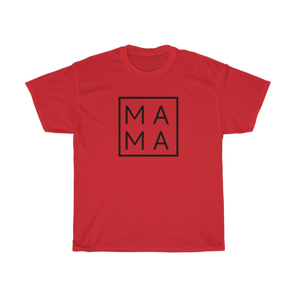 Mama Minimalist Square Cotton T-shirt