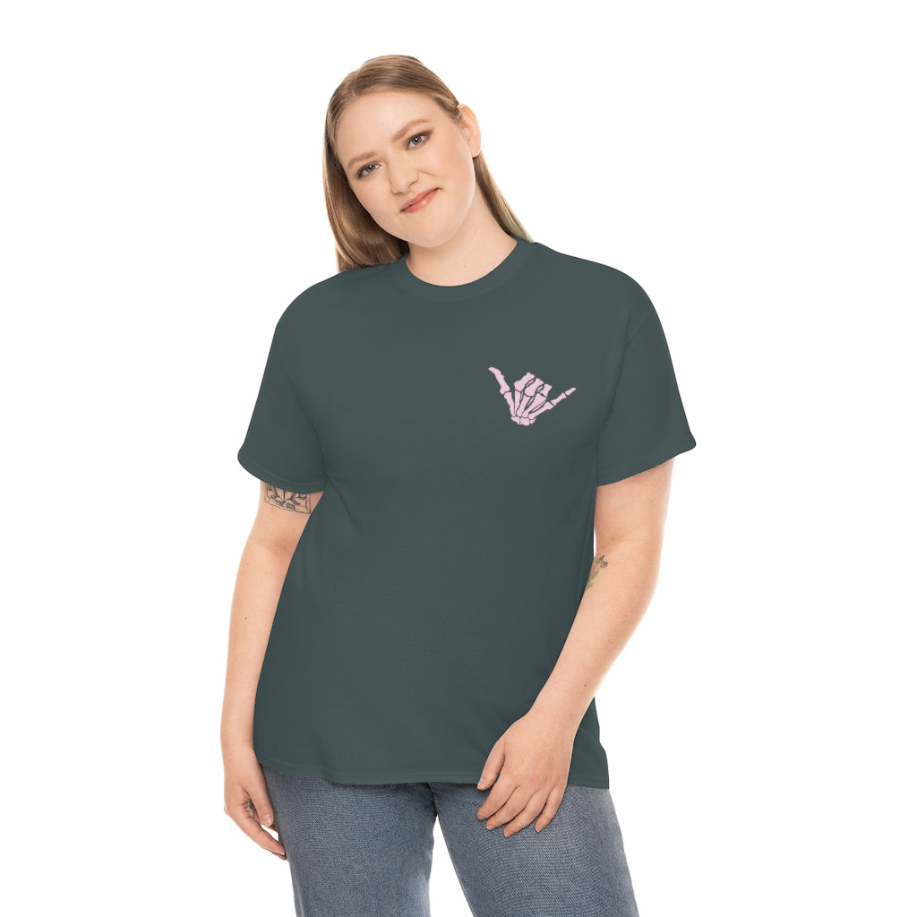 Hang Loose Skeleton Cotton T-shirt