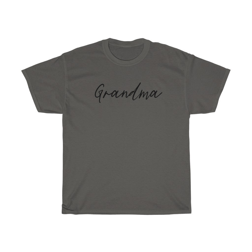 Grandma Script Cotton T-shirt