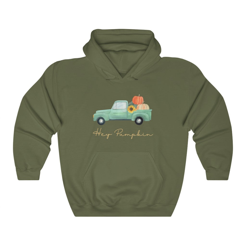 Hey Pumpkin Hoodie Sweatshirt