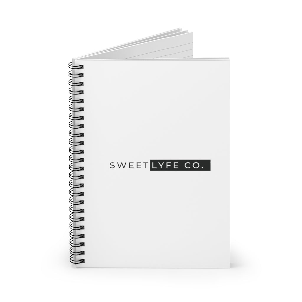 Join the Sweet Lyfe and show off your style with this minimalist notebook. Inspired by our brand and all things trendy, this journal is a perfect to add to your collection. This journal has 118 ruled line single pages for you to fill up!