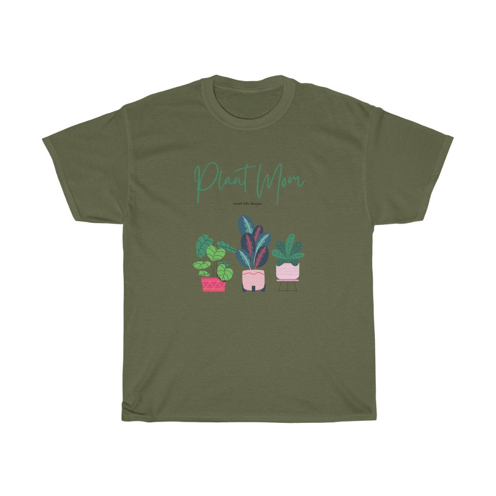 Plant Moms are the best moms. I mean, it is hard to keep plants alive so it must mean you just have the magic touch. This bright and fun cotton t-shirt includes potted plants with “Plant Mom” printed across the top. Designed with a super soft cotton, this is the ultimate upgrade to your wardrobe.
