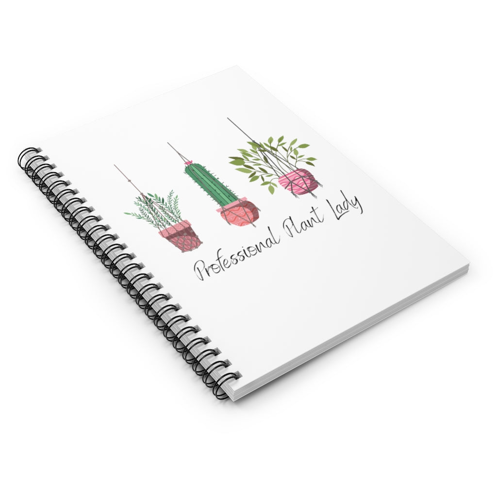If you have kept your plants alive for more than a week, you are basically a professional. This "Professional Plant Lady" notebook is both stylish and funny. Upgrade your style today with this cute plant lover journal.This journal has 118 ruled line single pages for you to fill up!