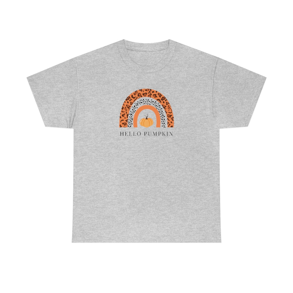 Hello Pumpkin Rainbow Cotton T-shirt