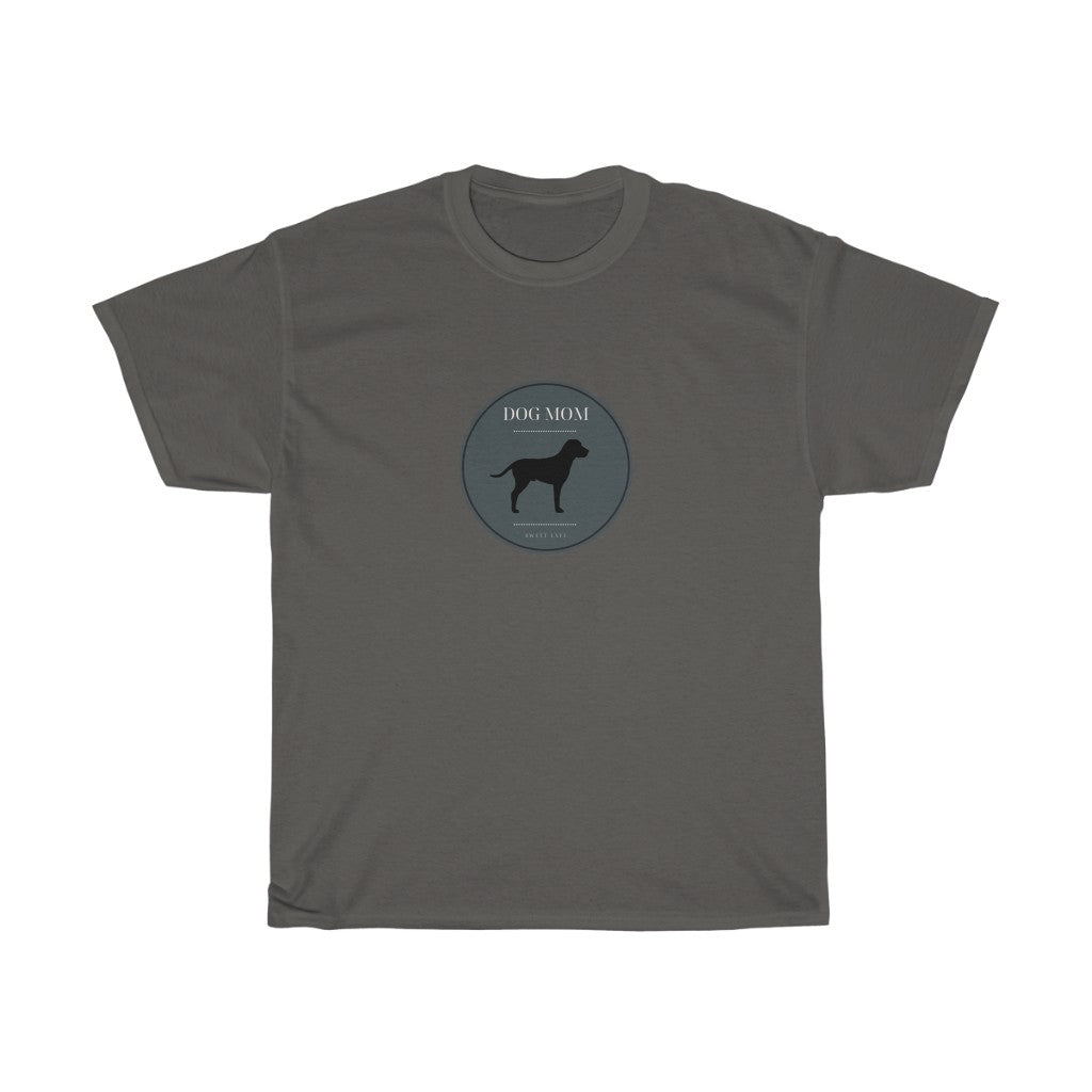 There is nothing better than a girl's best friend. This stylish dog mom cotton t-shirt has a preppy emblem with a dog. Whether you are walking your furry friend or snuggling up on the couch with your dog, this t-shirt is perfect for any and every occasion. Designed with a super soft cotton, you will never want to take it off.