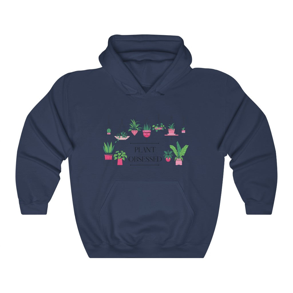 There is no such thing as too many plants. I mean, just one more right? This colorful crewneck sweatshirt has beautiful hanging plants and the phrase “Plant Obsessed”. Made with 100% cotton, this sweatshirt is both stylish and cozy. Treat yourself and show off your passion for plants with this piece.