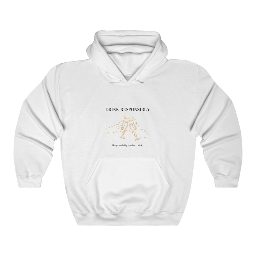 This is the ultimate adulting hoodie sweatshirt. With a champagne glass cheers design, this is not only stylish but hilarious. The more responsibility you have, the more you drink. That’s how it works right? Made with high quality cotton, this sweatshirt is a must have for your collection.
