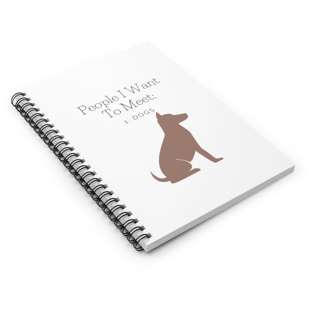 Dogs are way better than people. This funny dog notebook is perfect for every dog lover. Add this journal to your collection and watch your list of dog friends skyrocket, we promise.This journal has 118 ruled line single pages for you to fill up!