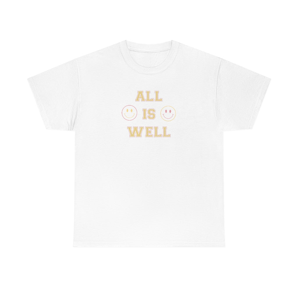 All is Well Cotton T-shirt