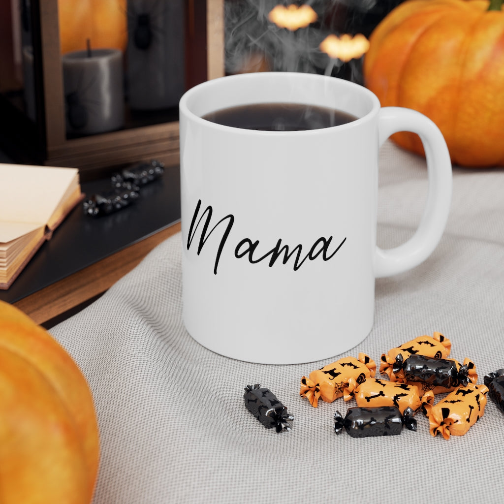 Mama Script Ceramic Mug 11oz