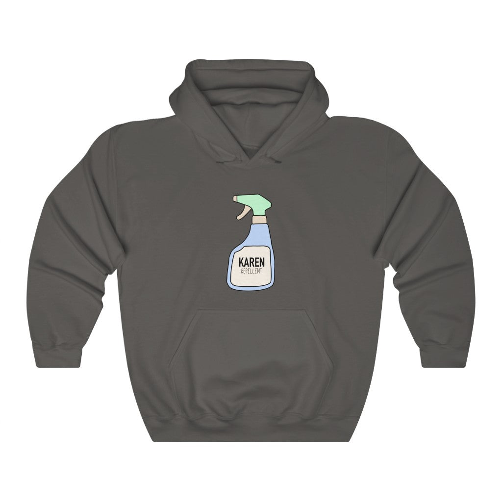 Keep those Karen's away with this funny Karen repellent hoodie. Avoid being cancelled while staying cozy in this hoodie.