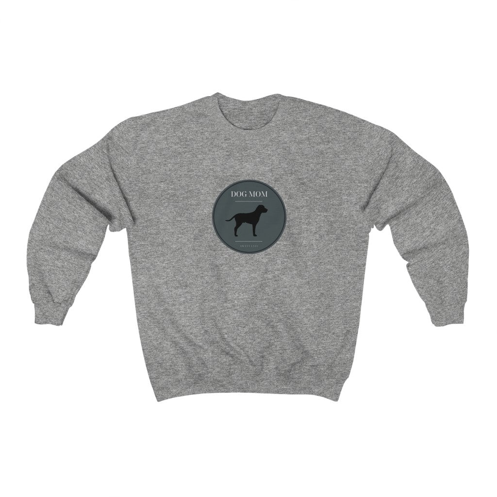 There is nothing better than a girl's best friend. This stylish dog mom crewneck sweatshirt has a preppy emblem with a dog. Whether you are walking your furry friend or snuggling up on the couch with your dog, this sweatshirt is perfect for any and every occasion. Designed with a super soft cotton, you will never want to take it off.