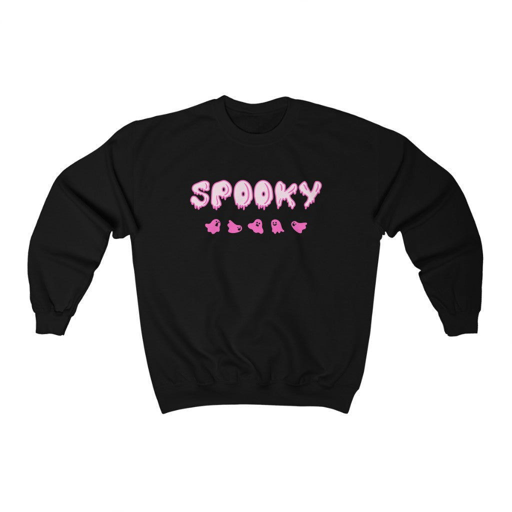 SPOOKY Ghost Crewneck Sweatshirt