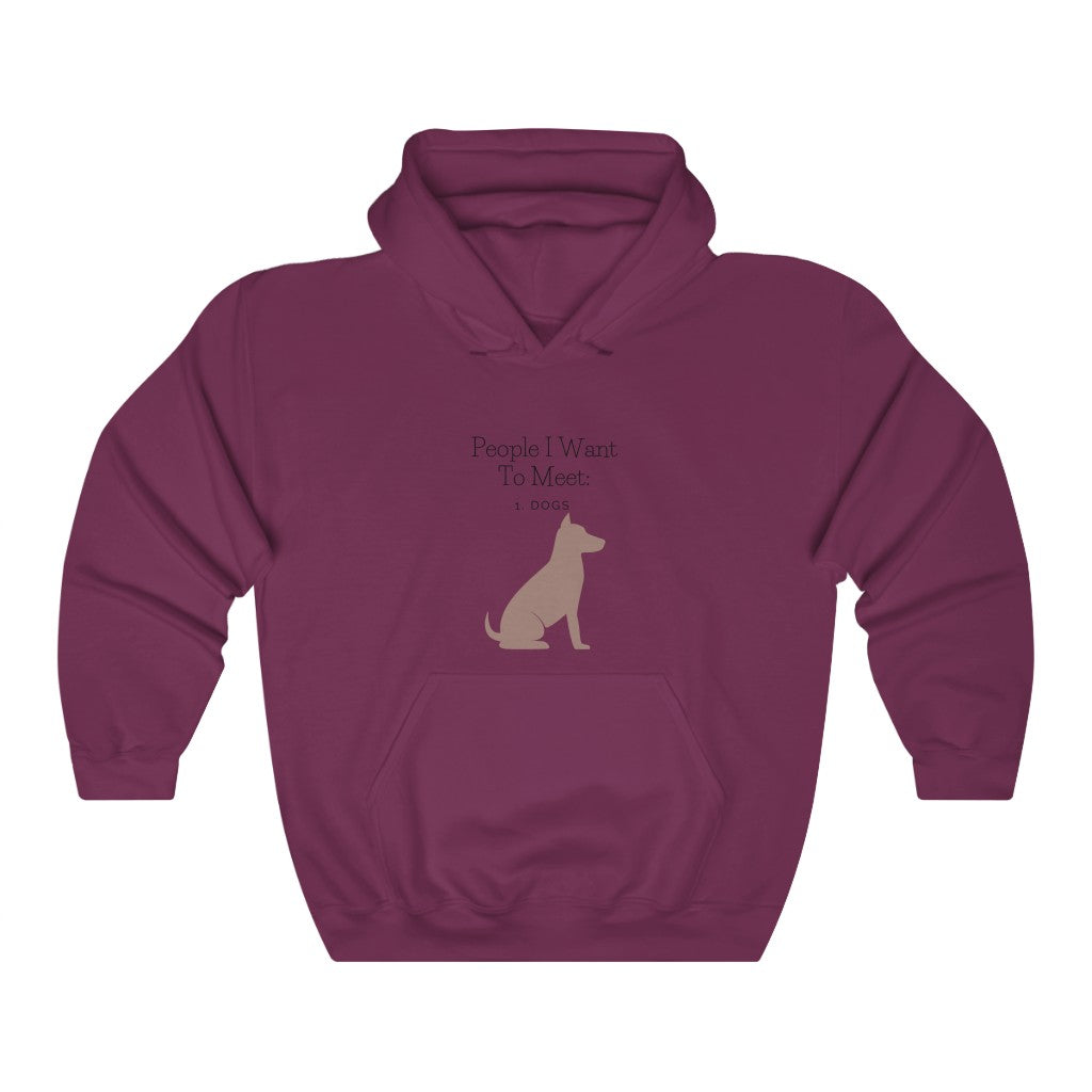 Dogs are way better than people. This funny dog hoodie is perfect for every dog lover. Designed with a high quality cotton that is extremely soft and cozy. Add this piece to your closet and watch your list of dog friends skyrocket, we promise.