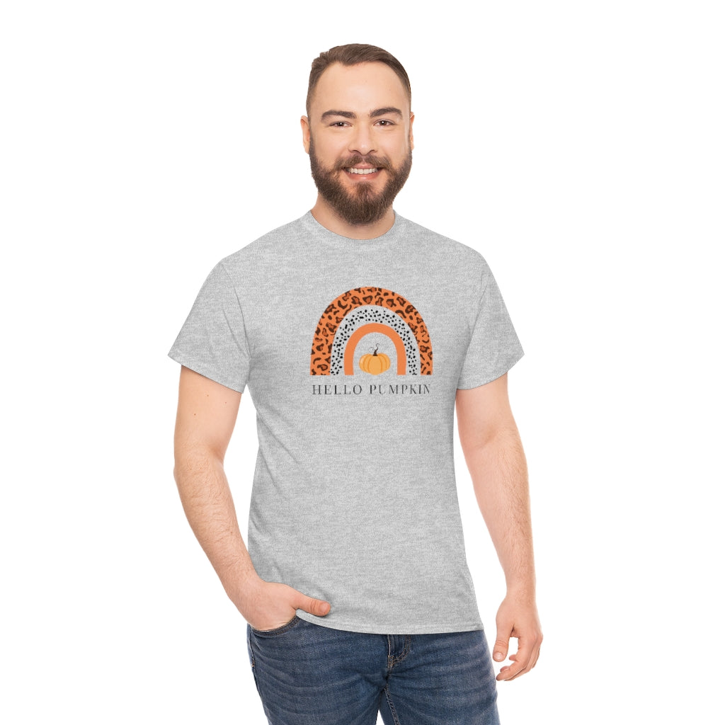 Hello Pumpkin Rainbow Cotton T-shirt