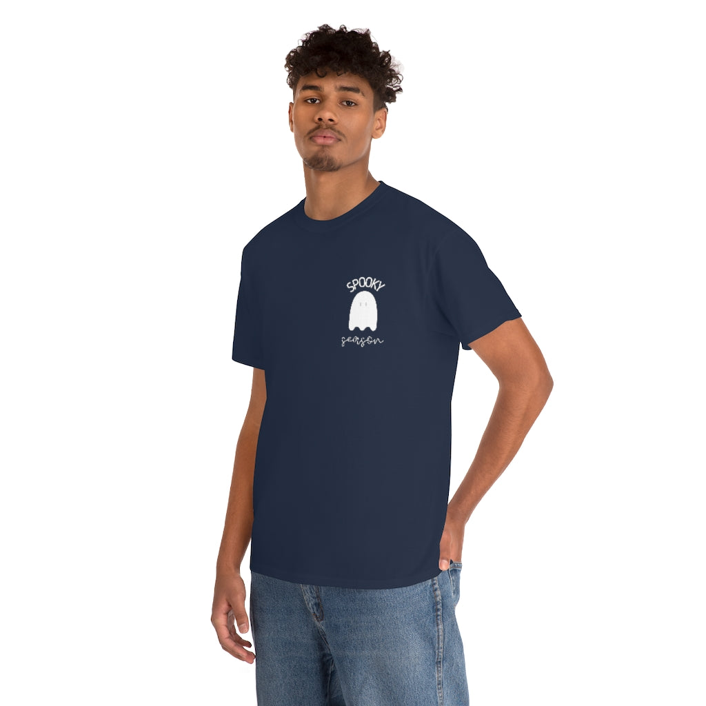 Spooky Season Ghost Cotton T-shirt