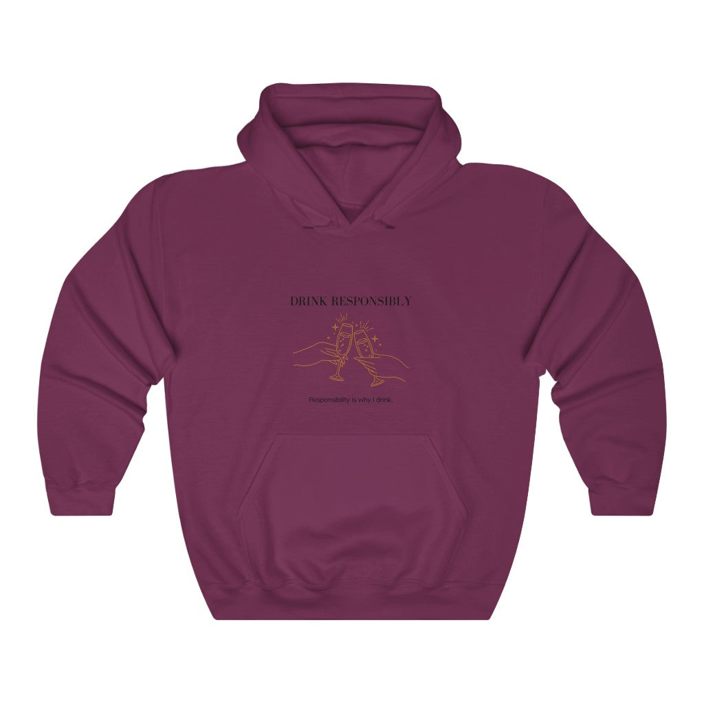 This is the ultimate adulting hoodie sweatshirt. With a champagne glass cheers design, this is not only stylish but hilarious. The more responsibility you have, the more you drink. That’s how it works right? Made with high quality cotton, this sweatshirt is a must have for your collection.