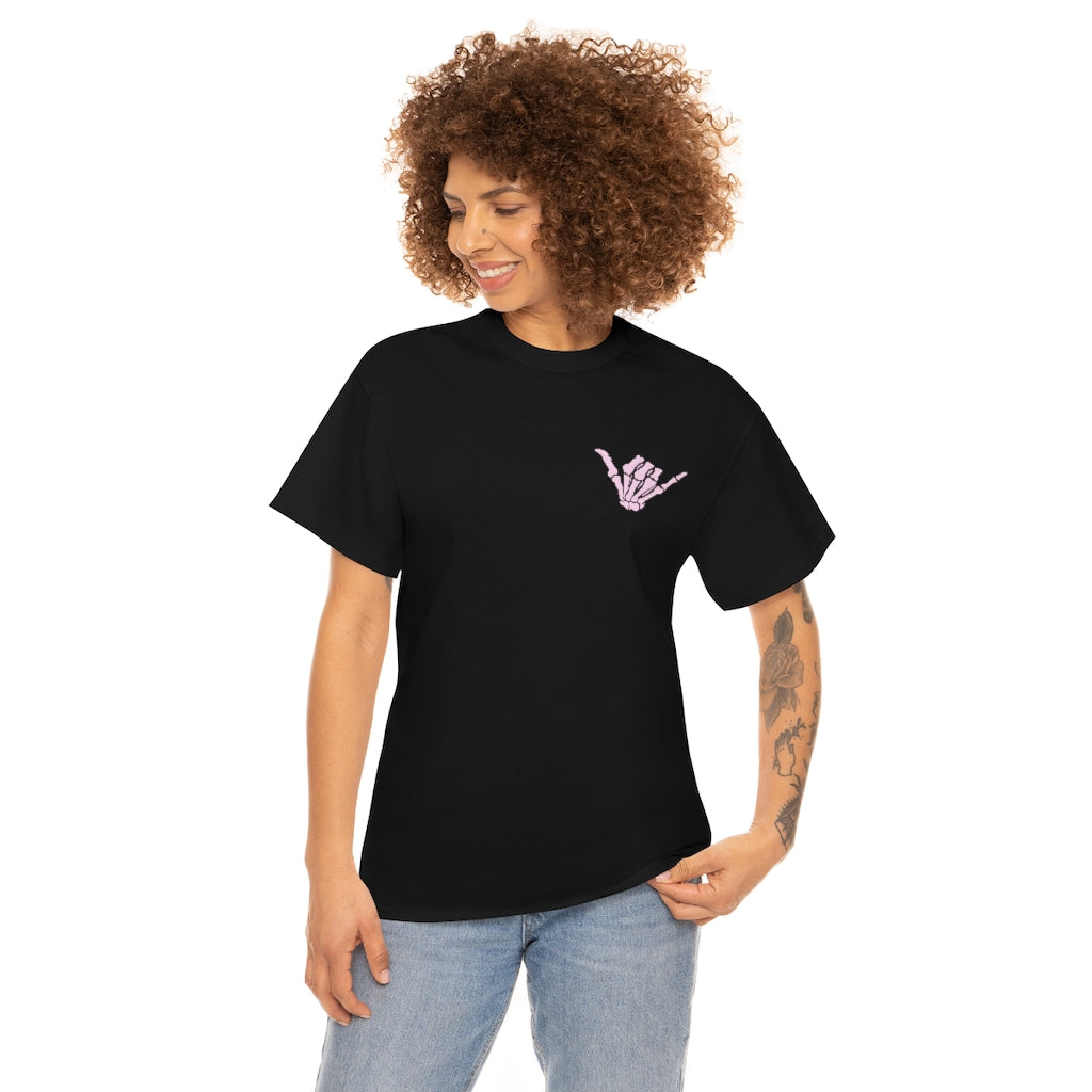 Hang Loose Skeleton Cotton T-shirt