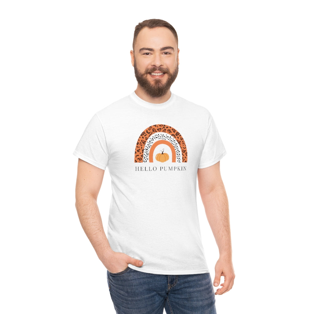 Hello Pumpkin Rainbow Cotton T-shirt