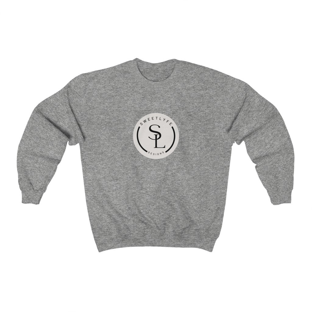 Welcome to the Sweet Lyfe, we are happy to see you here! This crewneck sweatshirt features our exclusive Sweet Lyfe design. Made with a super soft cotton, you can stay comfortable while showing off your new favorite brand.