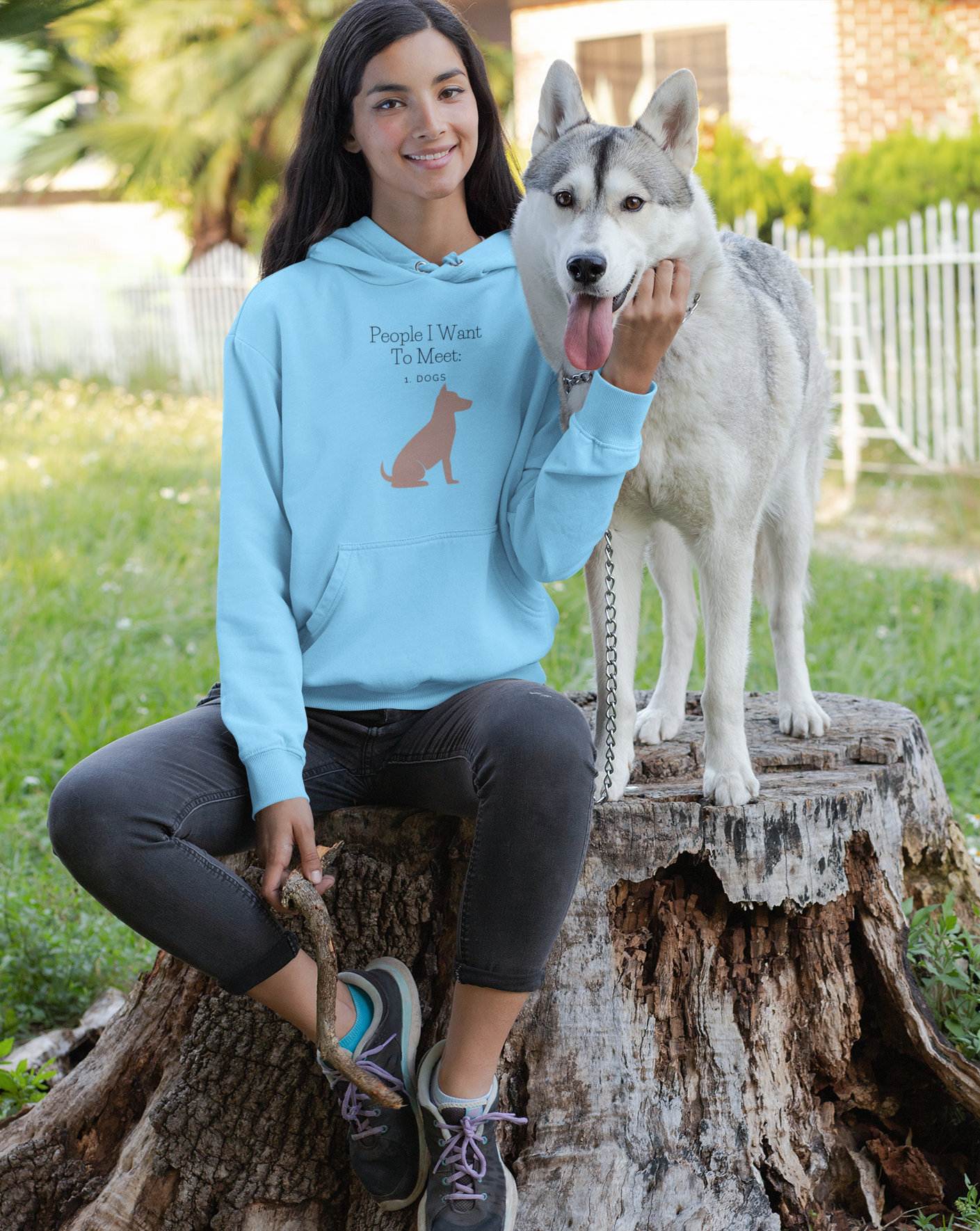 Dogs are way better than people. This funny dog hoodie is perfect for every dog lover. Designed with a high quality cotton that is extremely soft and cozy. Add this piece to your closet and watch your list of dog friends skyrocket, we promise.