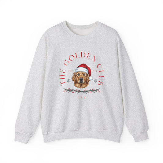 Golden Retriever Club Christmas Sweatshirt