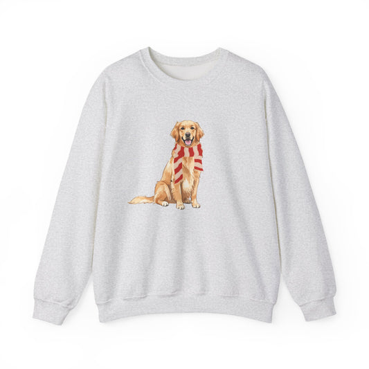 Cozy Golden Retriever Crewneck Sweatshirt