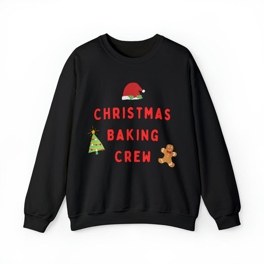 Christmas Baking Crew Crewneck Sweatshirt