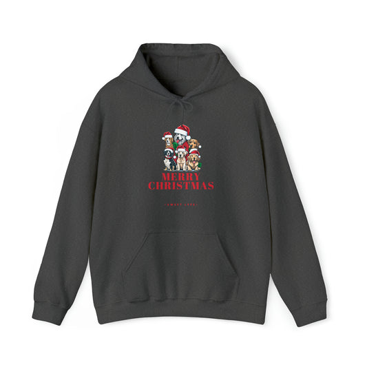 Christmas Tree Of Dogs Hoodie Sweatshirt