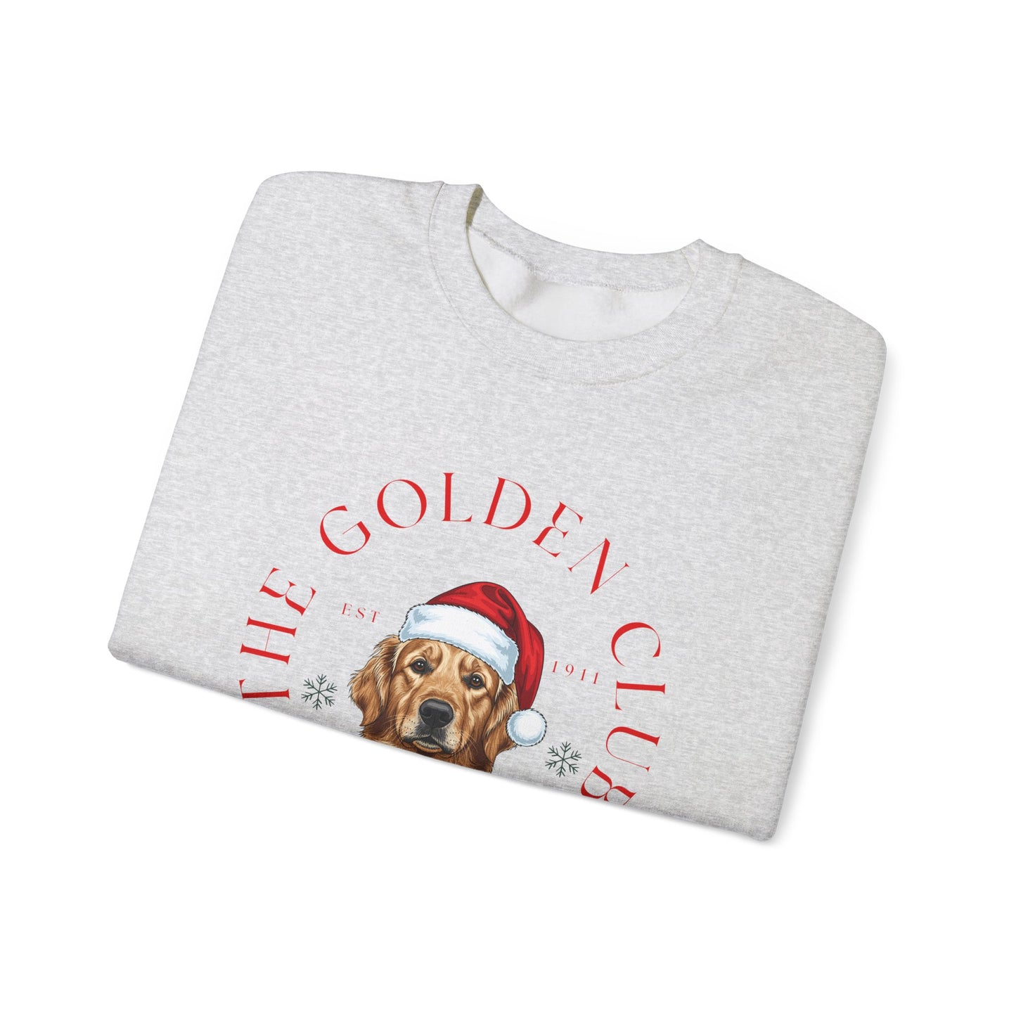 Golden Retriever Club Christmas Sweatshirt