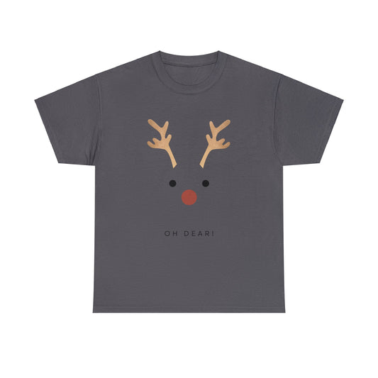 Oh Dear Reindeer Cotton T-shirt