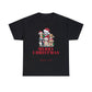 Christmas Tree Of Dogs Cotton T-shirt
