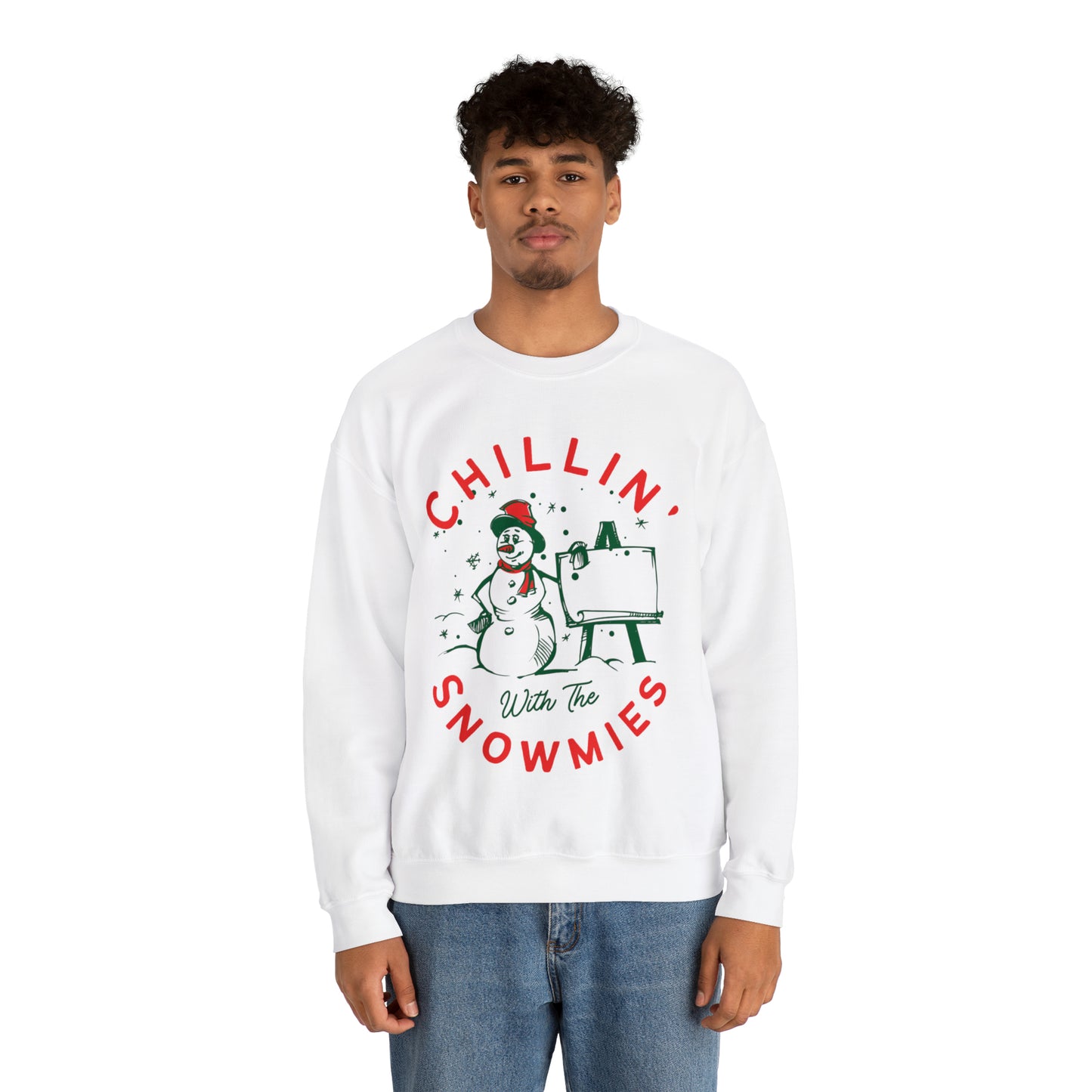 Chillin With The Snowmies Crewneck Sweatshirt
