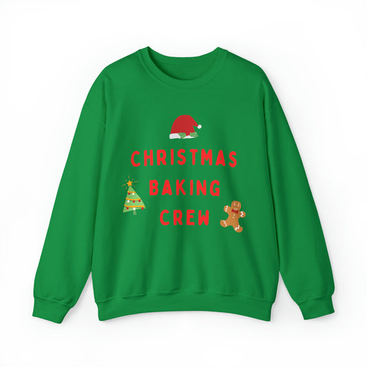 Christmas Baking Crew Crewneck Sweatshirt