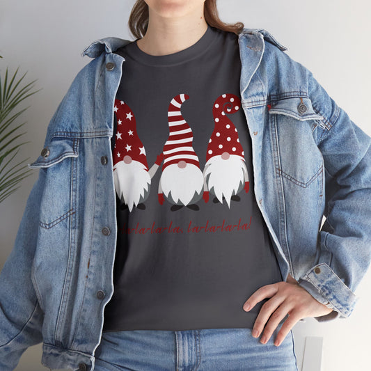 Falala Christmas Gnome Cotton T-shirt