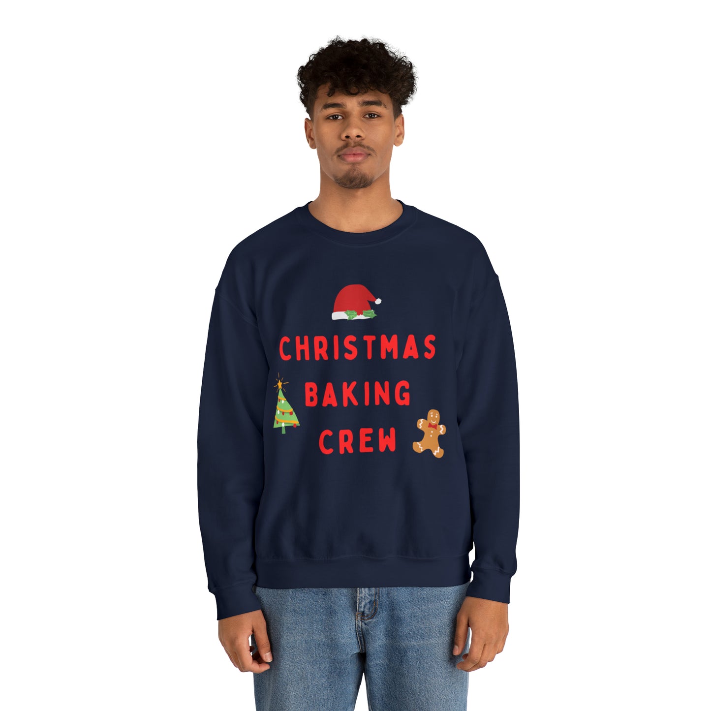 Christmas Baking Crew Crewneck Sweatshirt