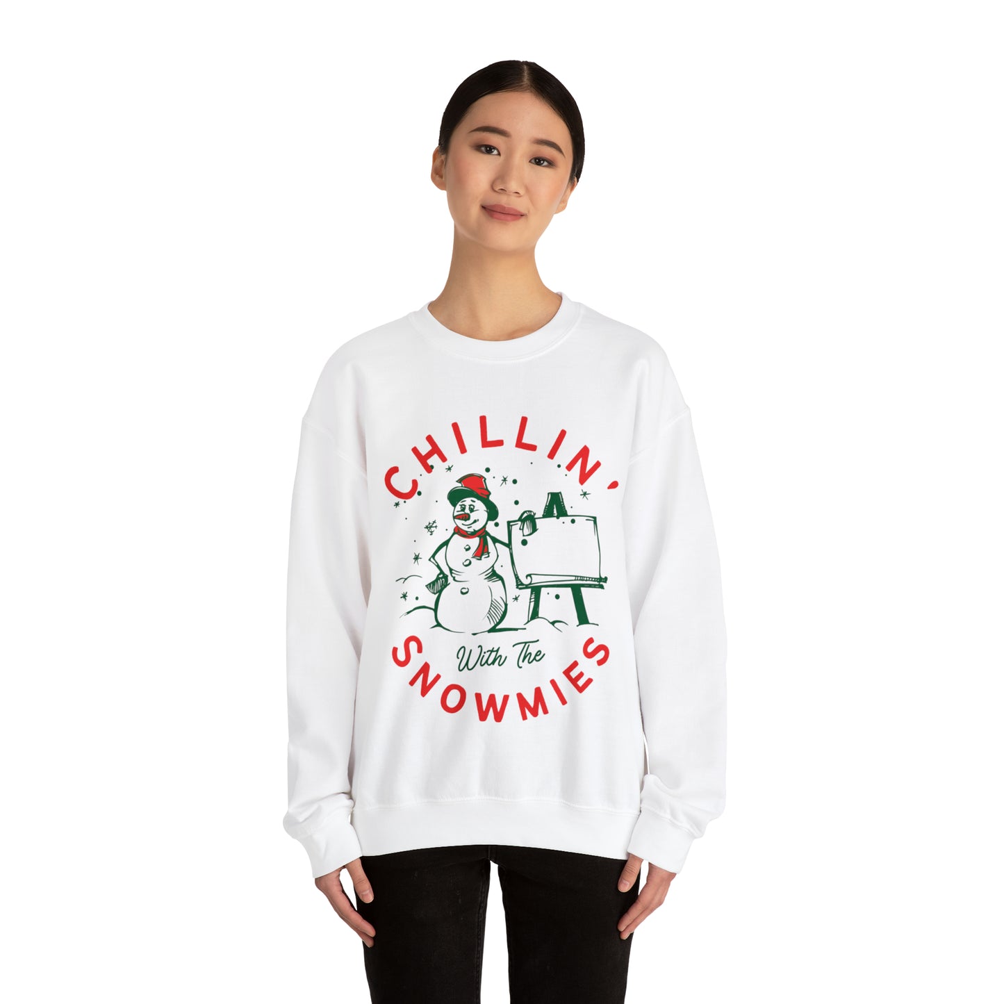 Chillin With The Snowmies Crewneck Sweatshirt