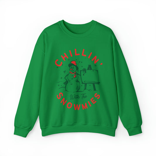 Chillin With The Snowmies Crewneck Sweatshirt