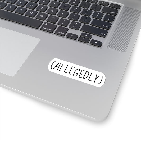 This sticker is amazing... allegedly. This funny sticker will show off your sense of humor or make a great gift for the jokester in your life.